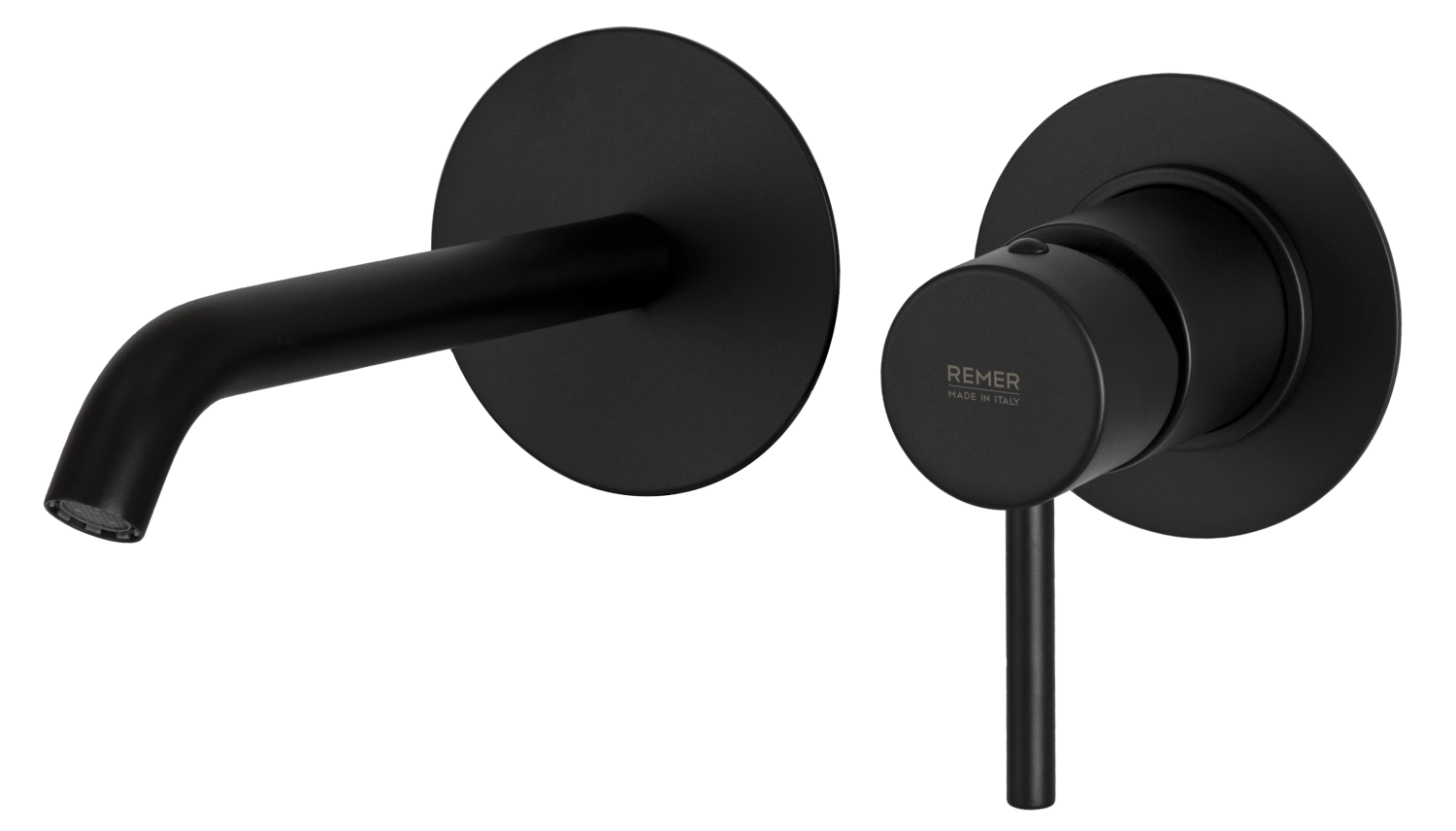 Remer X Style Смеситель для раковины, излив 16,3 см, с внутренней частью, цвет: nero opaco X15CNO