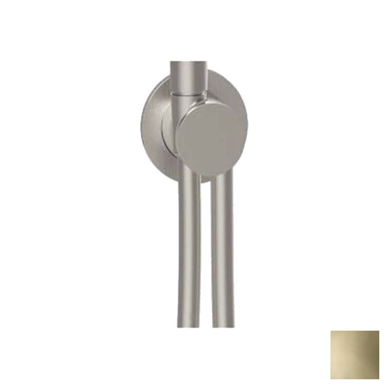 Almar Modular Round Шланговое подключение для лейки с держателем, цвет: PVD polished gold E192000.GO