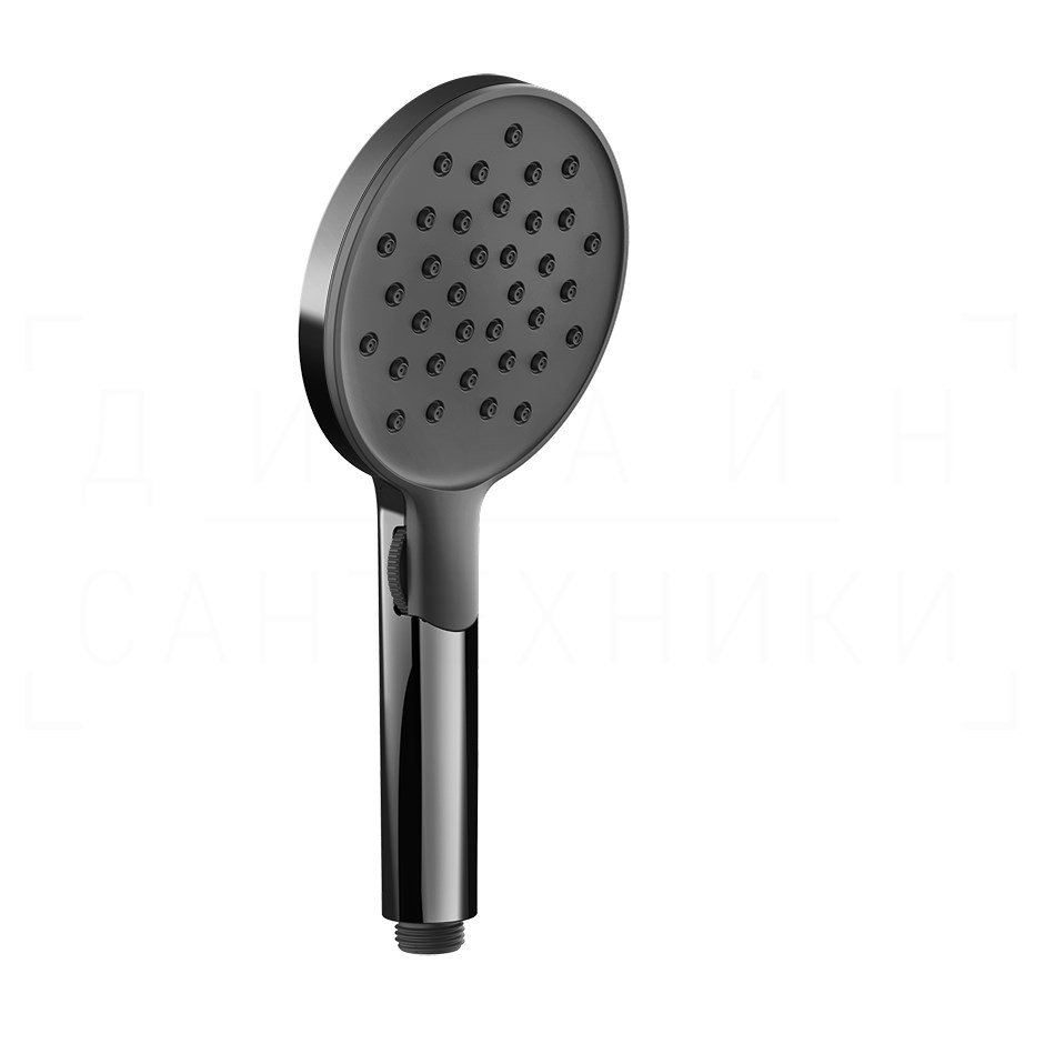 Gessi Ручной душ с 2 видами струи, с переключателем, цвет: black metal PVD 47350#706