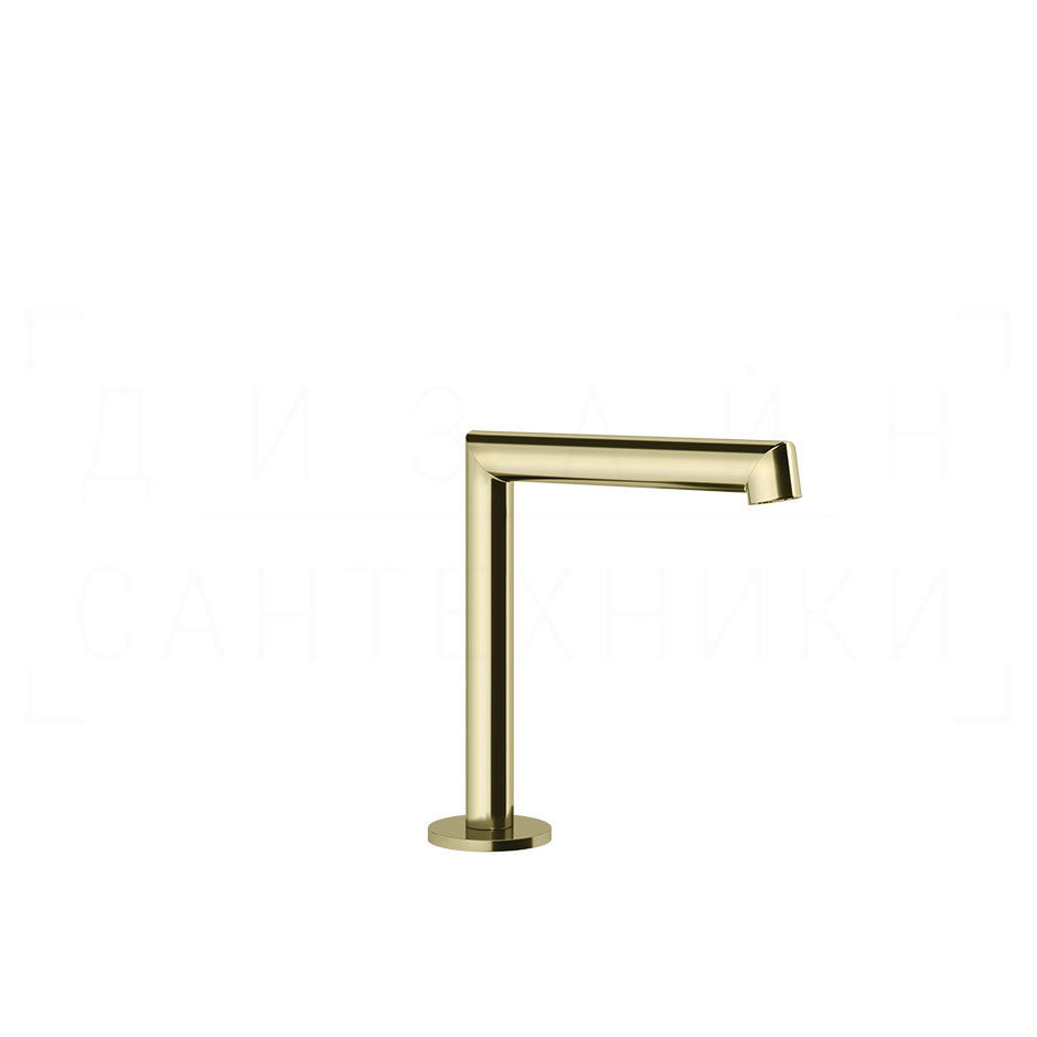 Gessi Anello Излив отдельностоящий для раковины 14,4 см, цвет: brass PVD 63321#710