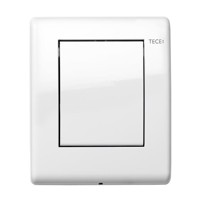 Tece Planus Кнопка смыва для писсуара, металл, цвет: белый глянцевый 9242314