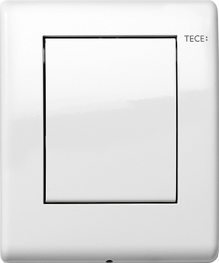 Tece Planus Кнопка смыва для писсуара, металл, цвет: белый глянцевый 9242314