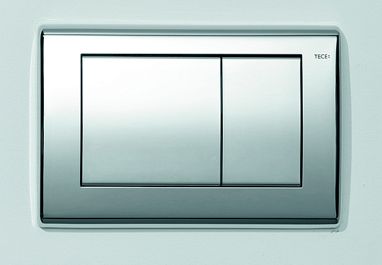 Tece Planus Кнопка смыва для унитаза, металл, цвет: хром глянцевый 9240321