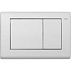 Tece Planus Кнопка смыва для унитаза, металл, цвет: белый матовый 9240322