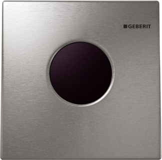 Geberit Sigma 01 Hytronic Кнопка смыва для писсуара электронная, от сети, цвет: хром глянцевый 116.021.21.5