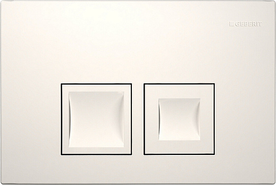 Geberit Delta 50 Кнопка смыва для интсалляции, пластик, цвет: белый Alpine 115.135.11.1