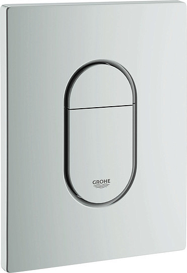 Grohe Arena Cosmopolitan Кнопка смыва для унитаза, 2 режима, пластик, цвет: матовый хром 38844P00