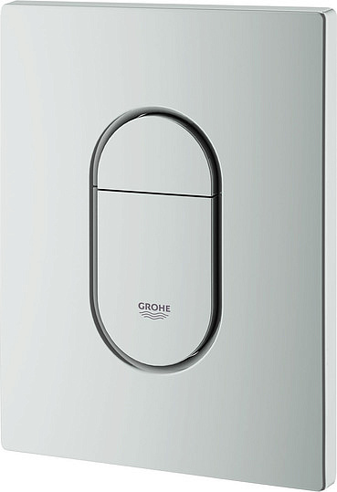 Grohe Arena Cosmopolitan Кнопка смыва для унитаза, 2 режима, пластик, цвет: матовый хром 38844P00