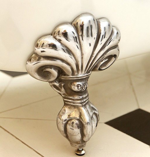 Чугунная ванна Devon&Devon Admiral ножки золото 2MRADMIRALOTDD