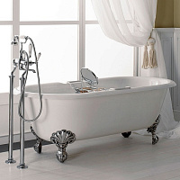 Чугунная ванна Devon&Devon Admiral ножки золото 2MRADMIRALOTDD