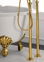 Чугунная ванна Devon&Devon Admiral ножки золото 2MRADMIRALOTDD