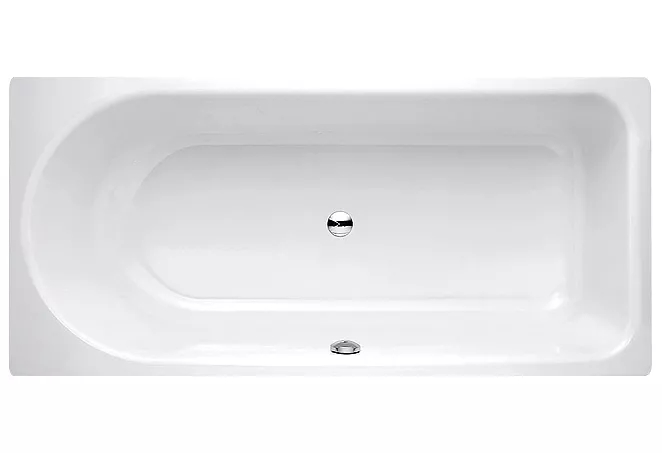 Bette Ocean Ванна стальная встраиваемая 170x80 см, с шумоизоляцией, цвет: белый 8865-000