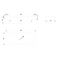 Bette Starlet Ванна стальная встраиваемая 180x75 см, BetteGlasur Plus, с шумоизоляцией, цвет: белый 1430-000 PLUS