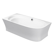 Duravit Cape Cod Ванна угол слева, с бесшовной панелью и ножками 190x90 см, 700362000000000