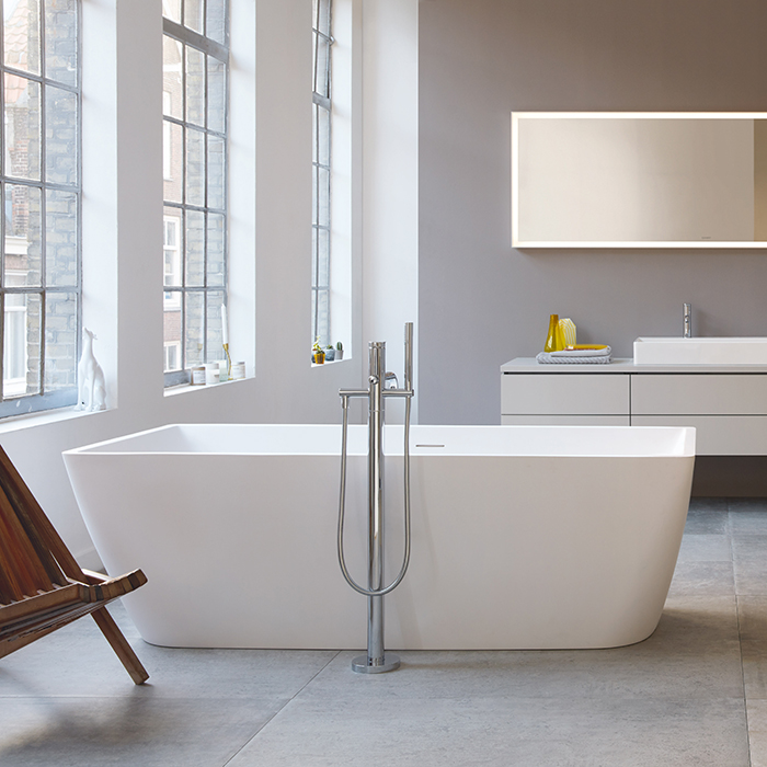 Duravit DuraSquare Ванна 160х70 cм, прямоугольная, встраиваемая, цвет белый 700292000000000