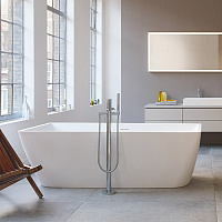 Duravit DuraSquare Ванна 160х70 cм, прямоугольная, встраиваемая, цвет белый 700292000000000