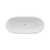 Laufen Alessi One Ванна 178x82xh46 см, встраиваемая, овальная, цвет белый 2.4597.1.000.000.1