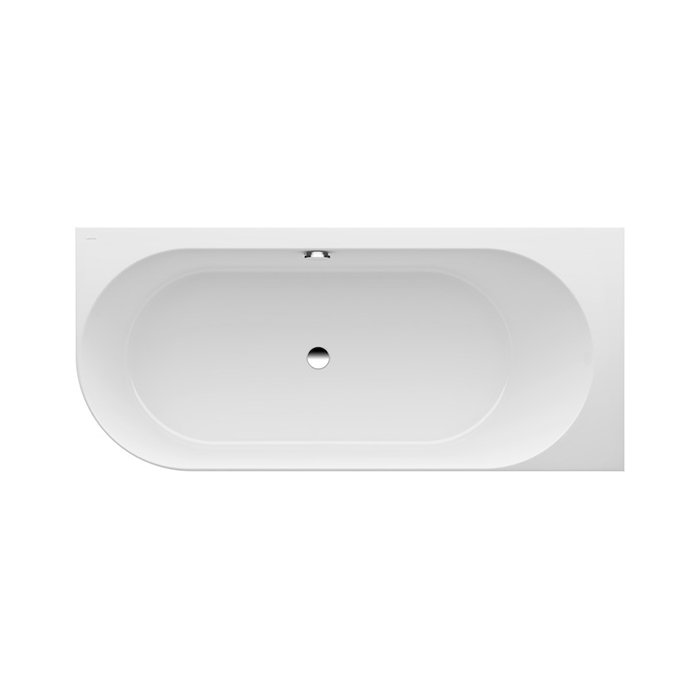 Laufen Pro Ванна 180x80 см, угловая правая без слива-перелива Marbond белая 2.4495.5.000.000.1