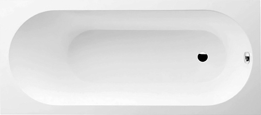 Villeroy & Boch Oberon Ванна из Quaril 160х75 см, цвет Аlpin UBQ160OBE2V-01