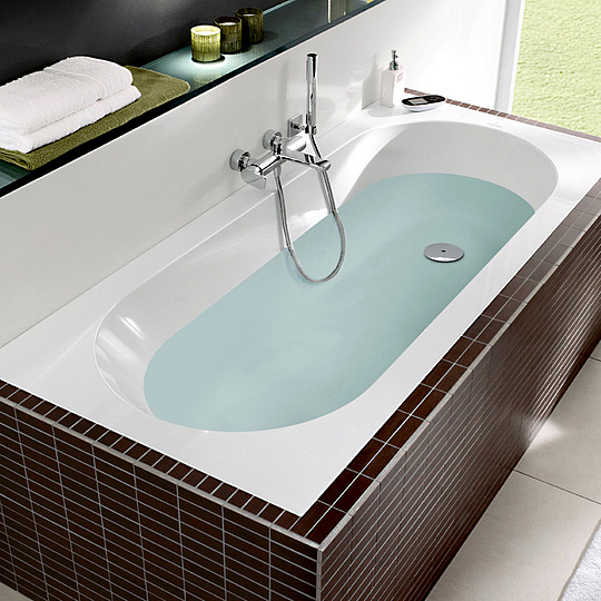 Villeroy & Boch Oberon Ванна из Quaril 160х75 см, цвет Аlpin UBQ160OBE2V-01