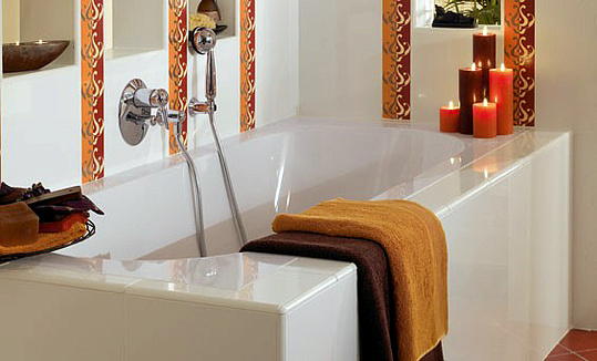 Villeroy & Boch Oberon Ванна из Quaril 160х75 см, цвет Аlpin UBQ160OBE2V-01