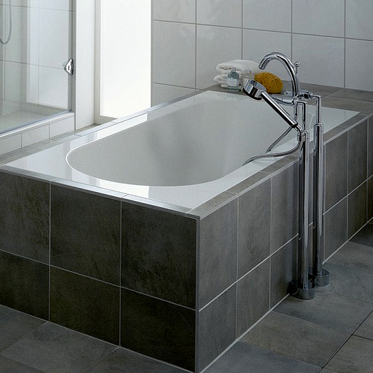 Villeroy & Boch Oberon Ванна из Quaril 160х75 см, цвет Аlpin UBQ160OBE2V-01