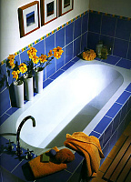 Villeroy & Boch Oberon Ванна из Quaril 160х75 см, цвет Аlpin UBQ160OBE2V-01