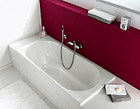 Villeroy & Boch Oberon Ванна из Quaril 160х75 см, цвет Аlpin UBQ160OBE2V-01