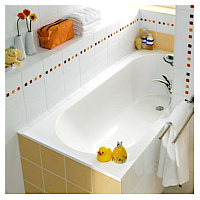Villeroy & Boch Oberon Ванна из Quaril 160х75 см, цвет Аlpin UBQ160OBE2V-01
