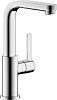 Hansgrohe Metris S Смеситель для раковины, с донным клапаном, цвет: хром 31159000