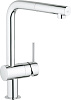 Grohe Minta Смеситель для кухни, с выдвижным изливом, цвет: хром 32168000