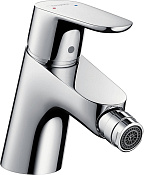 Hansgrohe Focus E2 Смеситель для биде, однорычажный, на 1 отв., с донным клапаном, цвет: хром 31920000