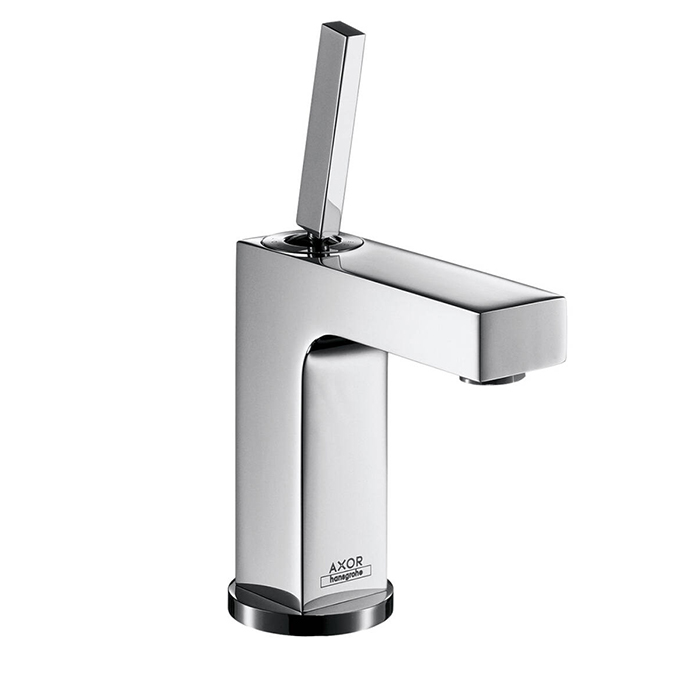 Axor Citterio Смеситель для раковины однорычажный на 1 отверстие с донным клапаном, цвет: хром 39010000