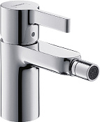 Hansgrohe Metris S Смеситель для биде, однорычажный, на 1 отв., с донным клапаном, цвет: хром 31261000