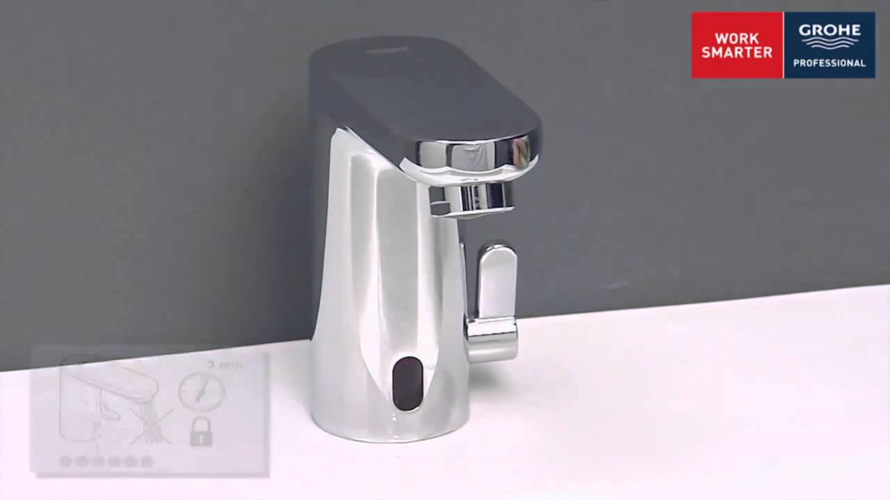 Grohe Eurosmart Cosmopolitan E Смеситель для раковины сенсорный, без д/к, цвет: хром 36325001