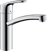 Hansgrohe Focus M41 Смеситель для кухонной мойки с поворотным изливом, цвет: хром 31806000