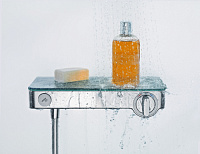 Hansgrohe ShowerTablet Select Термостат для душа BM 30 см, цвет: хром/белый 13171400