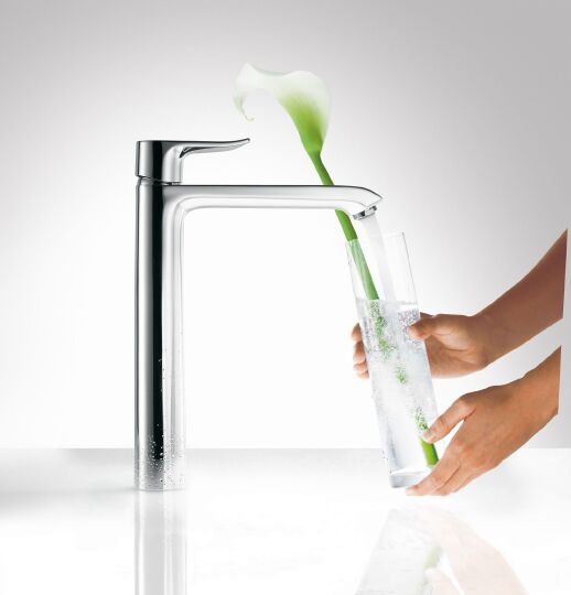 Hansgrohe Metris Смеситель для раковины, без донного клапана, цвет: хром 31184000