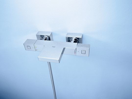 Grohe Grohtherm Cube Термостатический смеситель для ванны накладной, цвет: хром 34497000