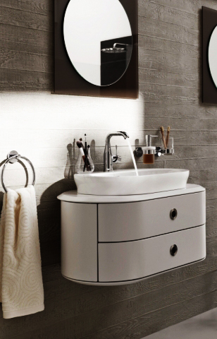 Grohe Essence New Смеситель для раковины высокий, с д/к, высота излива 16 см, цвет: хром 23480001