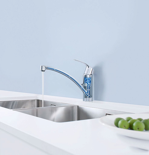 Grohe Eurosmart New Смеситель для кухни, цвет: хром 3328120E