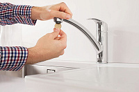 Grohe Eurosmart New Смеситель для кухни, цвет: хром 3328120E