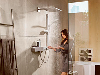 Hansgrohe ShowerTablet Термостат для душа без скрытой части 62 см, цвет: хром 13108000
