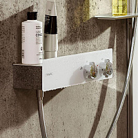Hansgrohe ShowerTablet Термостат для душа 37 см, цвет: хром/белый 13102400