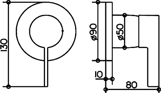 Keuco Ixmo Встраиваемый однорычажный смеситель DN 15, для душа, цвет: хром 59551 019501