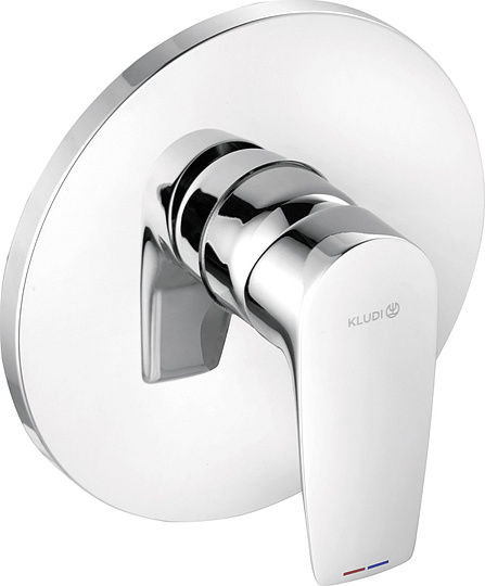 Kludi Pure&Solid Смеситель для душа встраиваемый, внешняя часть, цвет: хром 346550575