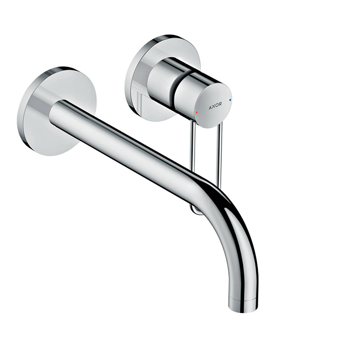 Axor Uno Смеситель для раковины встраиваемый внешняя часть, с донным клапаном, цвет: хром 38122000