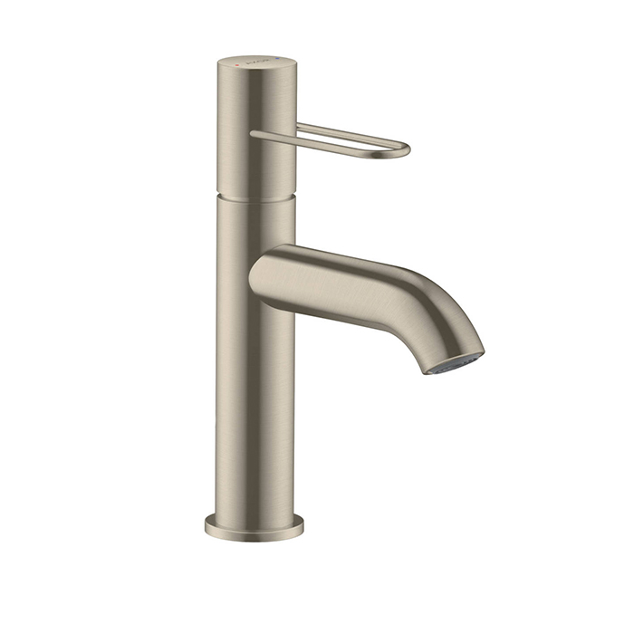 Axor Uno Смеситель для раковины однорычажный на 1 отв. без донного клап., цвет: шлифованный никель 38026820