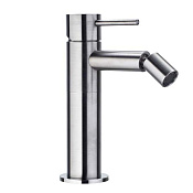 Bossini Ino смеситель для биде, без донного клапана, цвет: mat brushed stainless steel INZ007.075