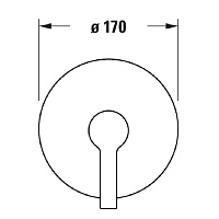 Duravit B.2 Смеситель для душа скрытого монтажа, цвет хром B24210010010
